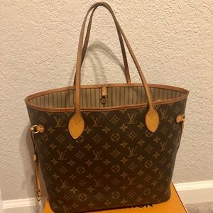 ❤️Authentic LV Neverfull MM Tote Bag
